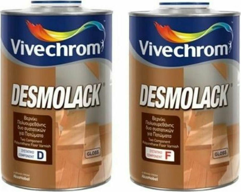 Vivechrom Desmolack D & F - Αρίστης ποιότητας διαφανές βερνίκι πολυουρεθάνης