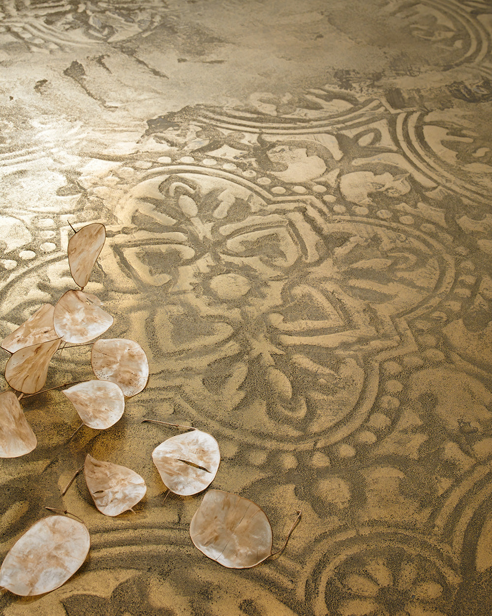 Novacolor Stencil Anatolia tile wall