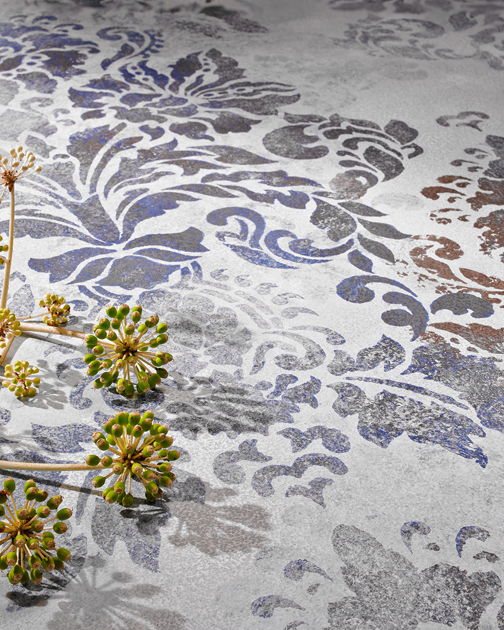 Novacolor Stencil Antoniette damask 53x84cm