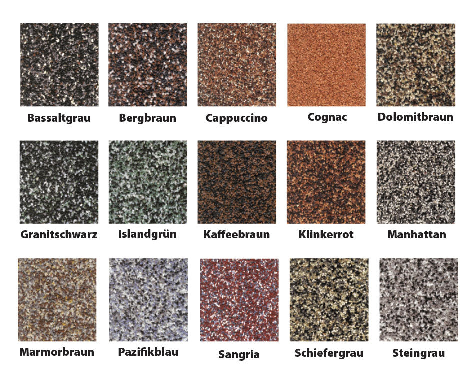 Caparol Σοβάς Φυσικής Πέτρας Buntsteinputz Fein Sangria