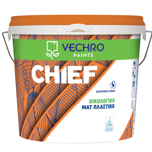 VECHRO CHIEF ΠΛΑΣΤΙΚΟ - Ματ Οικολογικό Χρώμα Εσωτερικής Χρήσης