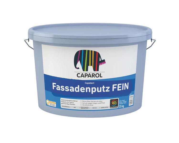 Caparol Σιλοξανικός Σοβάς Capatect Fassadenputz Fein Λείος Λευκός