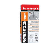 Isomat FLOWCRET 3-30 EXPRESS - Ταχύπηκτο, ρητινούχο αυτοεπιπεδούμενο τσιμεντοκονίαμα εξομάλυνσης δαπέδων
