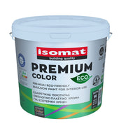 Isomat ISOMAT PREMIUM COLOR ECO SATIN - Εξαιρετικής ποιότητας, οικολογικό, σατινέ πλαστικό χρώμα για εσωτερική χρήση