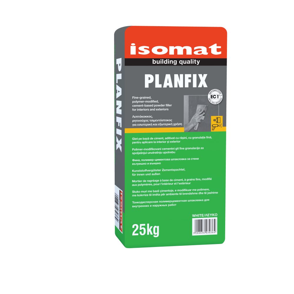 Isomat PLANFIX - Λεπτόκοκκος, ρητινούχος τσιμεντόστοκος