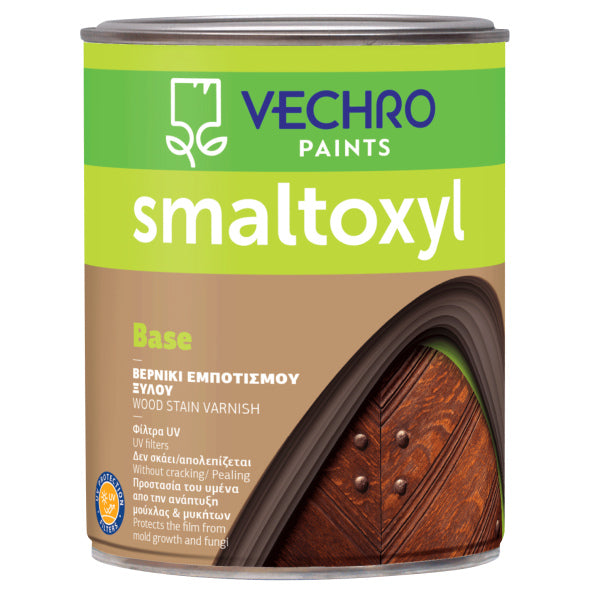 VECHRO SMALTOXYL BASE No 9 - Βερνίκι Εμποτισμού Ξύλου με Φίλτρα UV