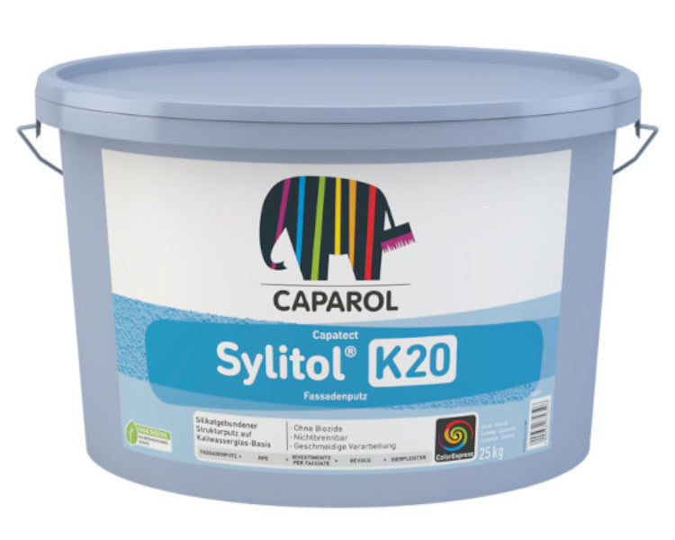Caparol Σοβάς Υδρυάλου Capatect Sylitol® Fassadenputz K30 Λευκός