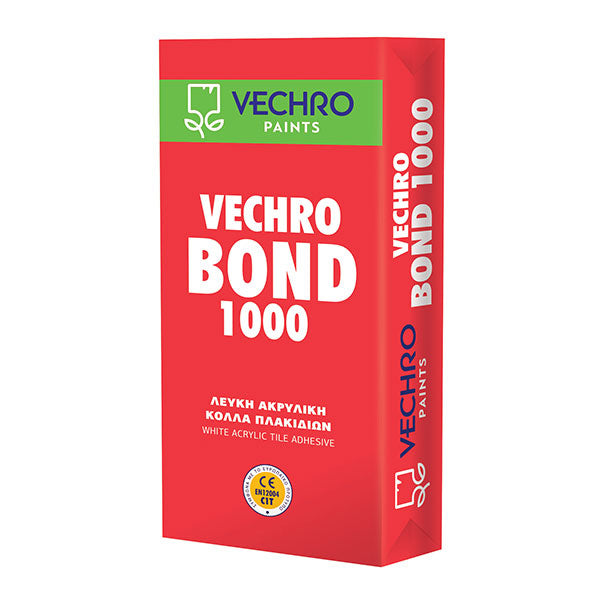 VECHRO BOND 1000 - Λευκή Ακρυλική Κόλλα Πλακιδίων C1T