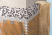 Caparol Γωνιόκρανο Caparol Gewebe Eckschutz 10x15cm μήκους 2,5m (τμχ) πορτοκαλί - Κουτί 50 τμχ