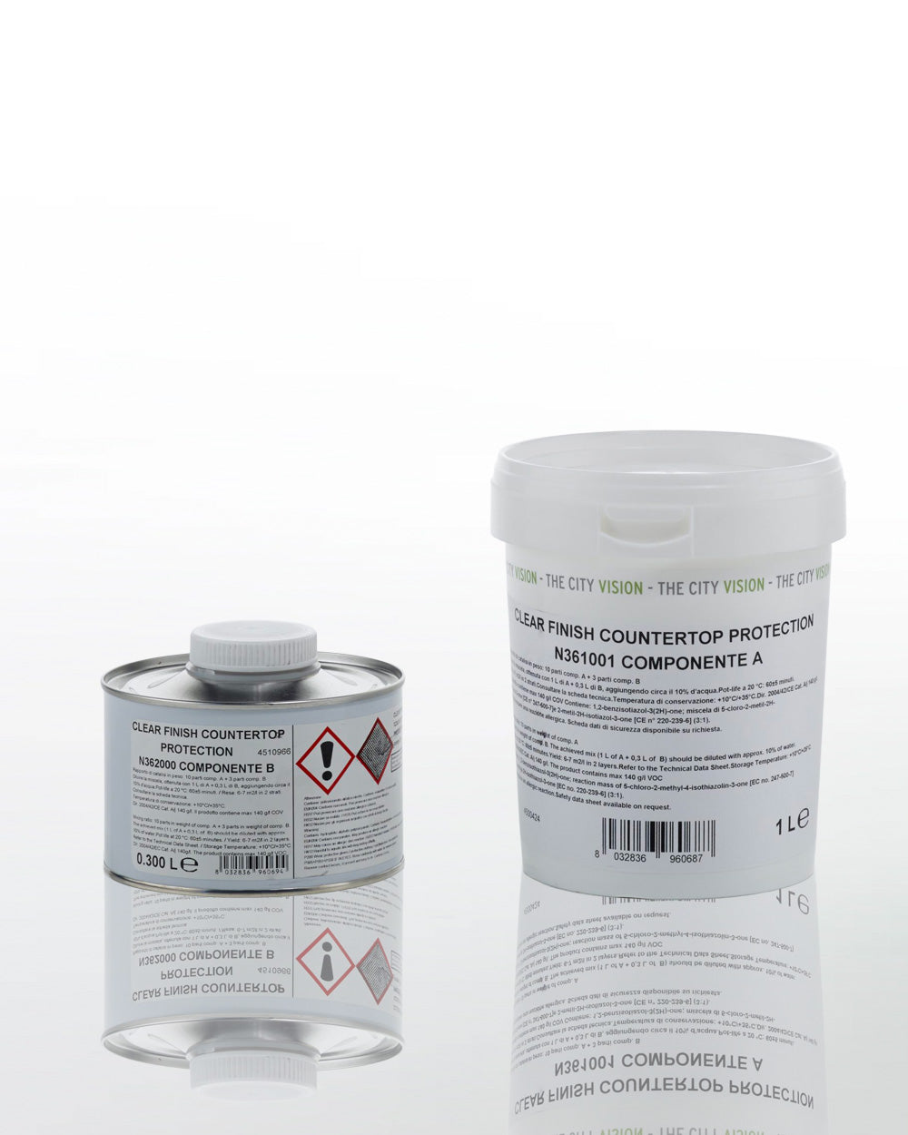 Novacolor W2F CLEAR FINISH BI-COMPONENT NF COMP. A - MATT 2,5 lt