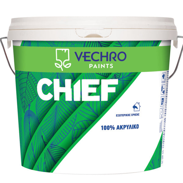 VECHRO CHIEF ΑΚΡΥΛΙΚΟ - 100% Χρώμα Εξωτερικών Επιφανειών