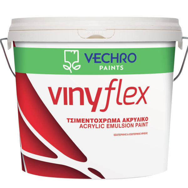 VECHRO VINYFLEX ΑΚΡΥΛΙΚΟ - Τσιμεντόχρωμα Εσωτερικής & Εξωτερικής Χρήσης
