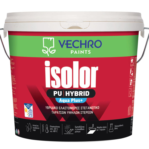 VECHRO ISOLOR PU HYBRID AQUA PLUS - Υβριδικό Ελαστομερές Στεγανωτικό Ταρατσών