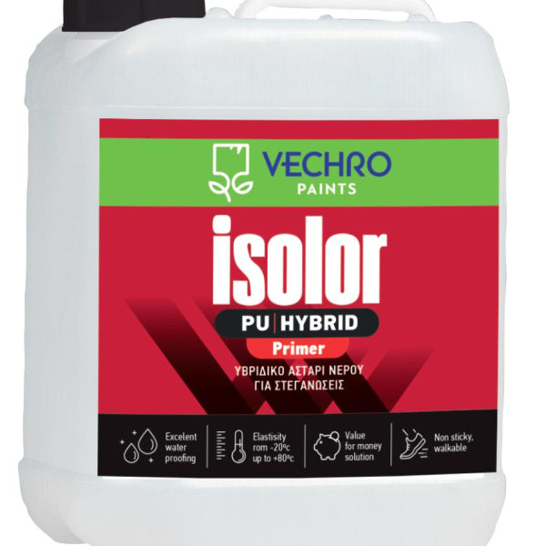 VECHRO ISOLOR PU HYBRID PRIMER - Υβριδικό Αστάρι Νερού για Στεγανώσεις