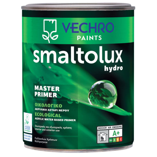 VECHRO SMALTOLUX HYDRO MASTER PRIMER - Οικολογικό Ακρυλικό Αστάρι Πολλαπλών Χρήσεων