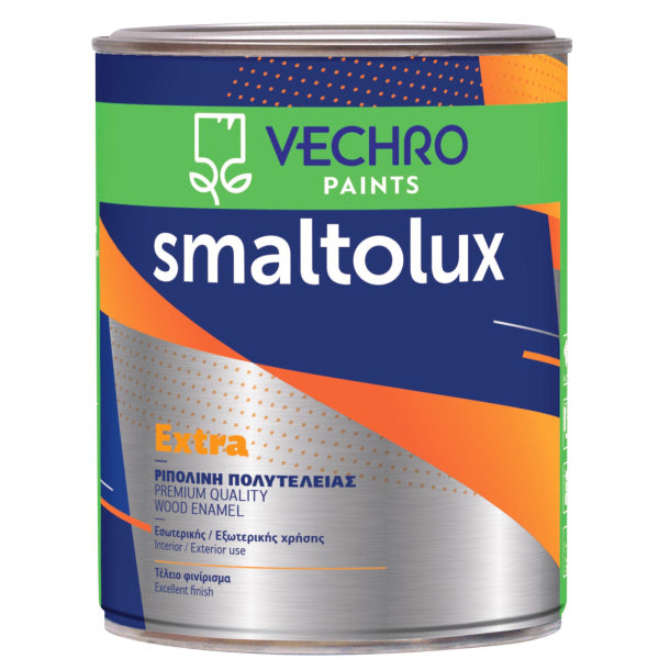 VECHRO SMALTOLUX EXTRA - Ριπολίνη Πολυτελείας για Ξύλα και Μέταλλ