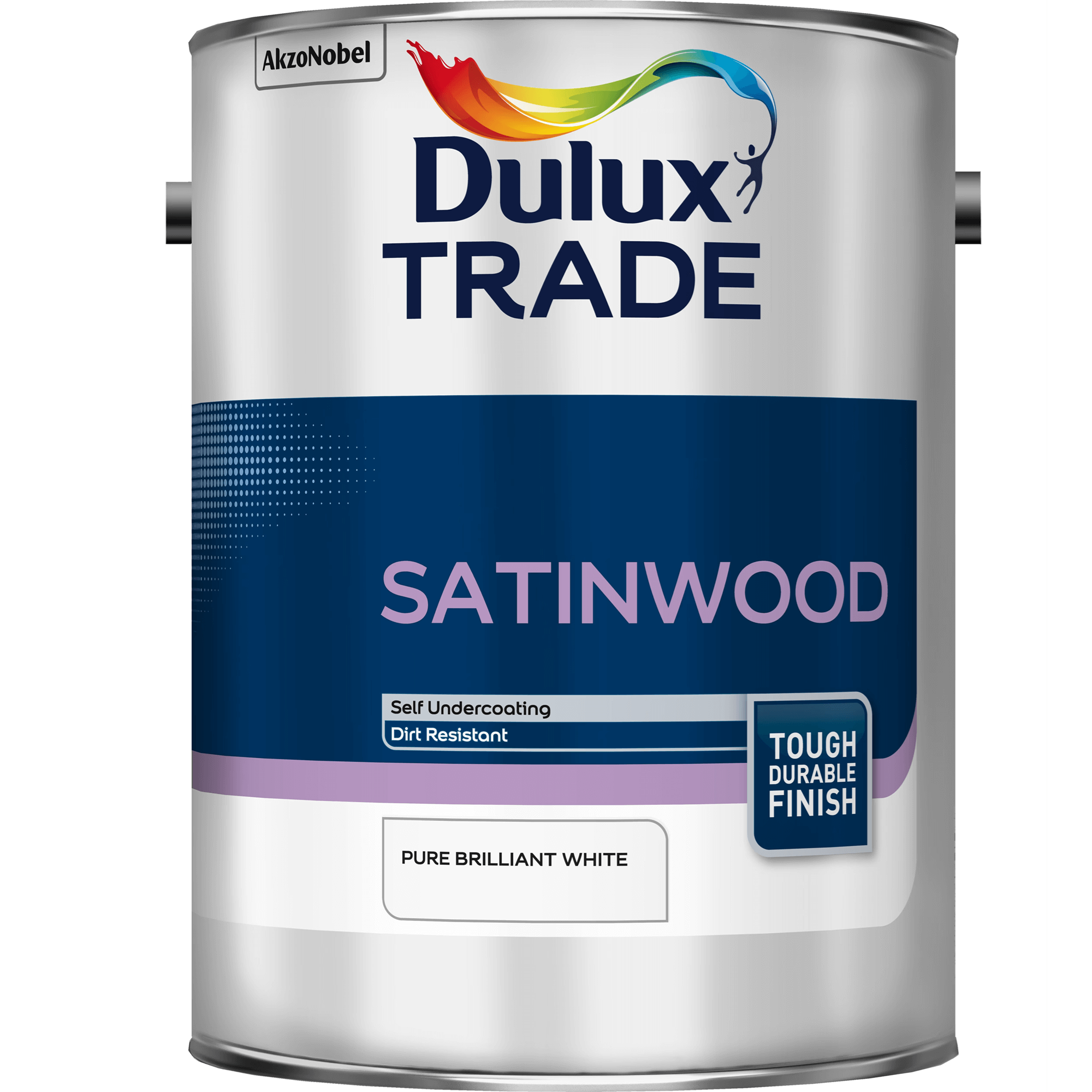 Vivechrom Dulux Trade Satinwood - Ριπολίνη διαλύτου σατινέ εσωτερικής χρήσης για ξύλα & μέταλλα με