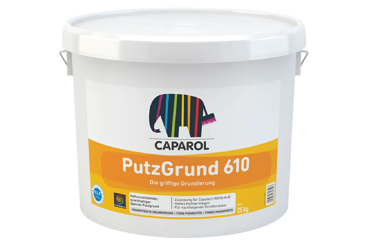 Caparol Υδατοδιαλυτό Χαλαζιακό Αστάρι Caparol Putzgrund 610 Λευκό