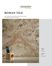 Novacolor Stencil Roman Tile