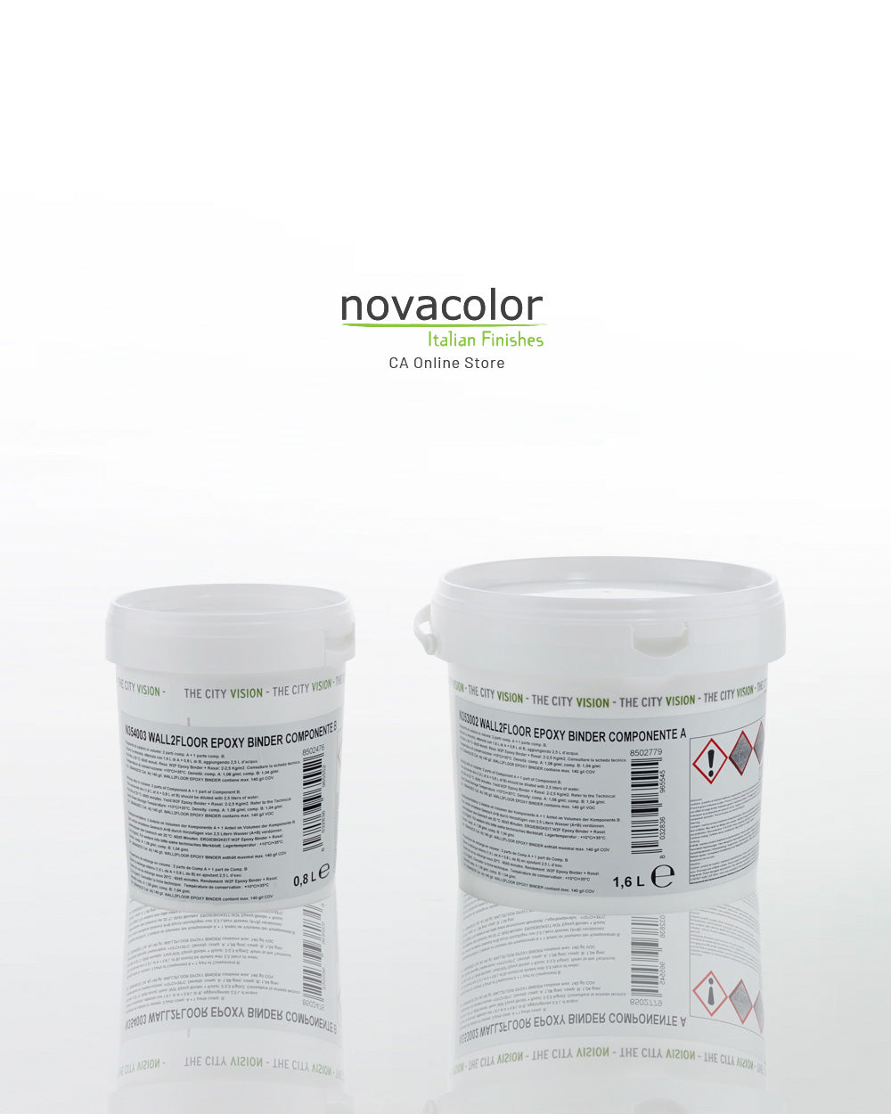 Novacolor W2F Epoxy Binder Component B 0,8lt
