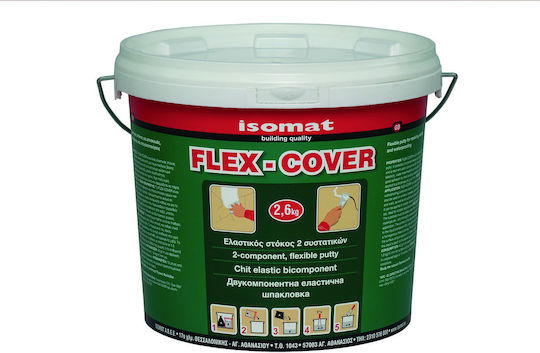 Isomat FLEX-COVER - Εύκαμπτος στόκος 2 συστατικών για γέμισμα και σφράγιση αρμών και ρωγμών